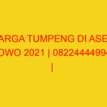 HARGA TUMPENG DI ASEM ROWO 2021 | 082244449942  | ENAK & M