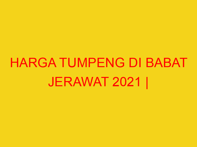 HARGA TUMPENG DI BABAT JERAWAT 2021 | 082244449942  | ENAK