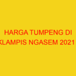 HARGA TUMPENG DI KLAMPIS NGASEM 2021 | 082244449942  | ENA