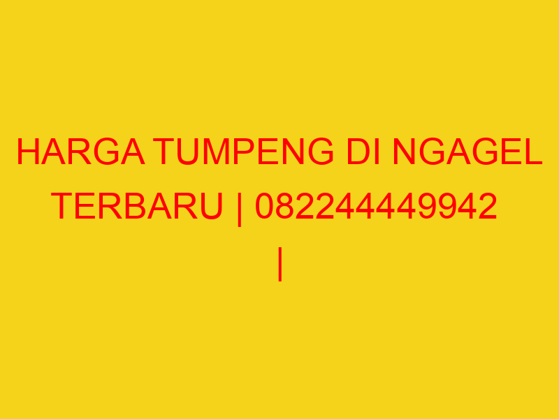 HARGA TUMPENG DI NGAGEL TERBARU | 082244449942  | ENAK & M