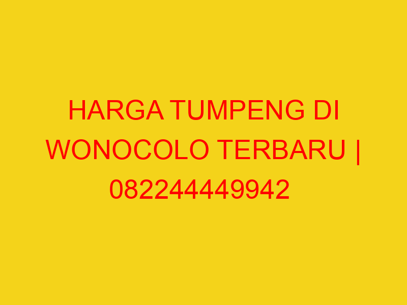 HARGA TUMPENG DI WONOCOLO TERBARU | 082244449942  | ENAK &
