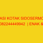 NASI KOTAK SIDOSERMO | 082244449942  | ENAK & MURAH