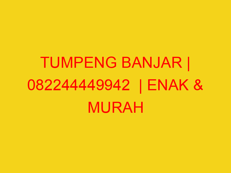 TUMPENG BANJAR | 082244449942  | ENAK & MURAH