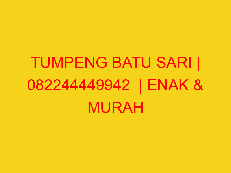 TUMPENG BATU SARI | 082244449942  | ENAK & MURAH