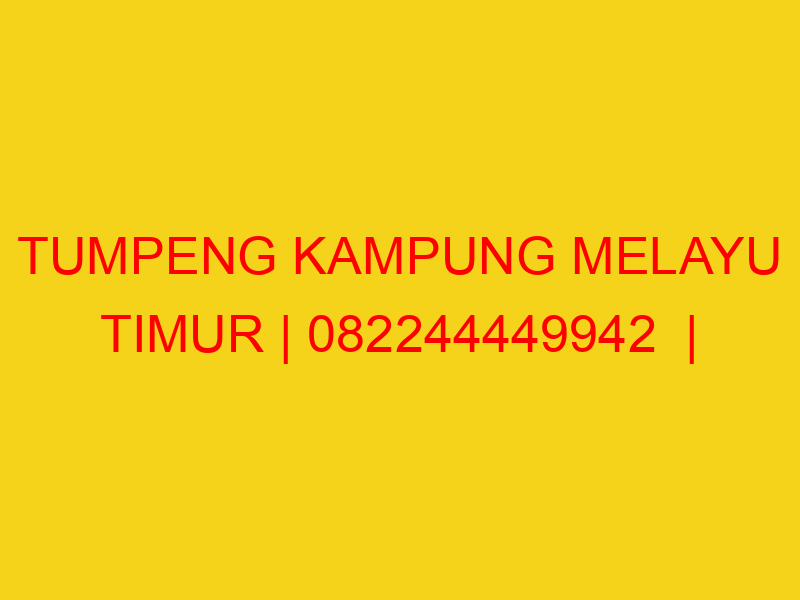 TUMPENG KAMPUNG MELAYU TIMUR | 082244449942  | ENAK & MURA