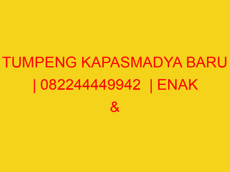 TUMPENG KAPASMADYA BARU | 082244449942  | ENAK & MURAH