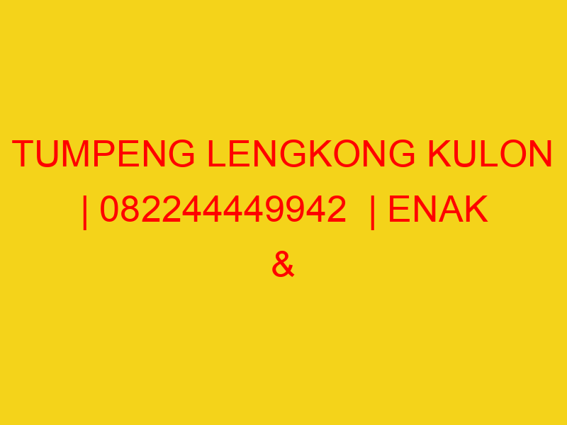 TUMPENG LENGKONG KULON | 082244449942  | ENAK & MURAH