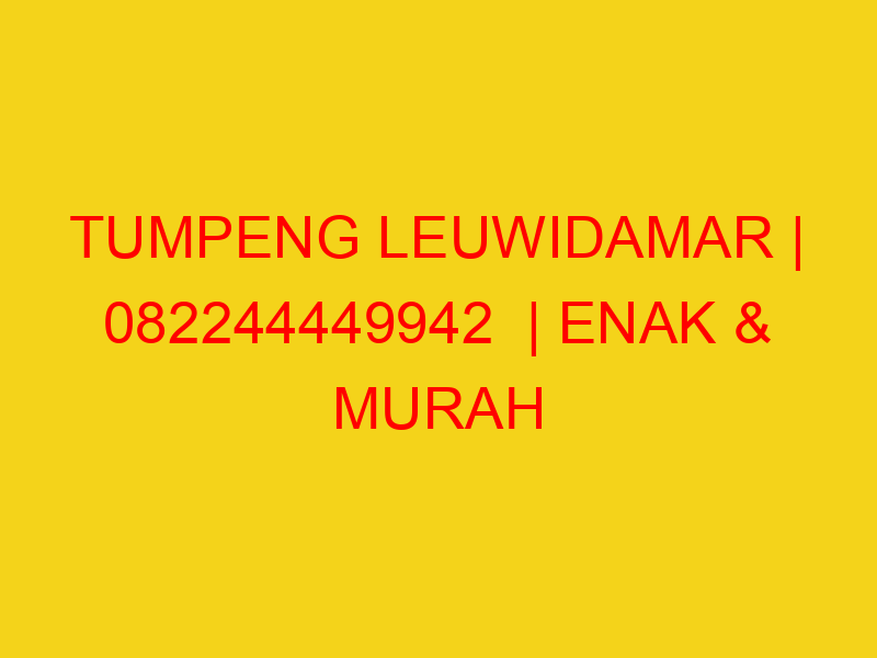 TUMPENG LEUWIDAMAR | 082244449942  | ENAK & MURAH