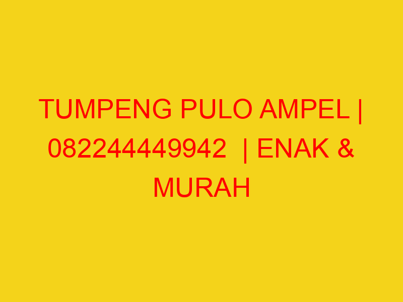 TUMPENG PULO AMPEL | 082244449942  | ENAK & MURAH