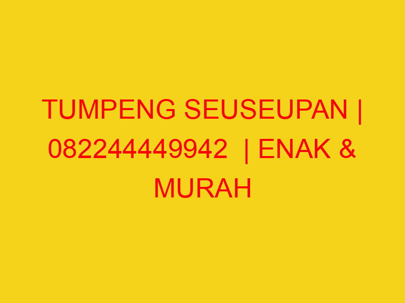 TUMPENG SEUSEUPAN | 082244449942  | ENAK & MURAH