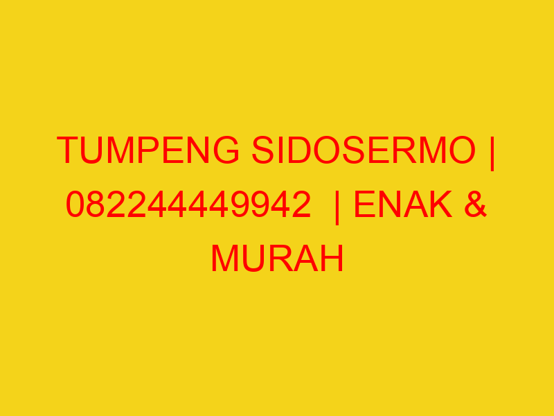 TUMPENG SIDOSERMO | 082244449942  | ENAK & MURAH