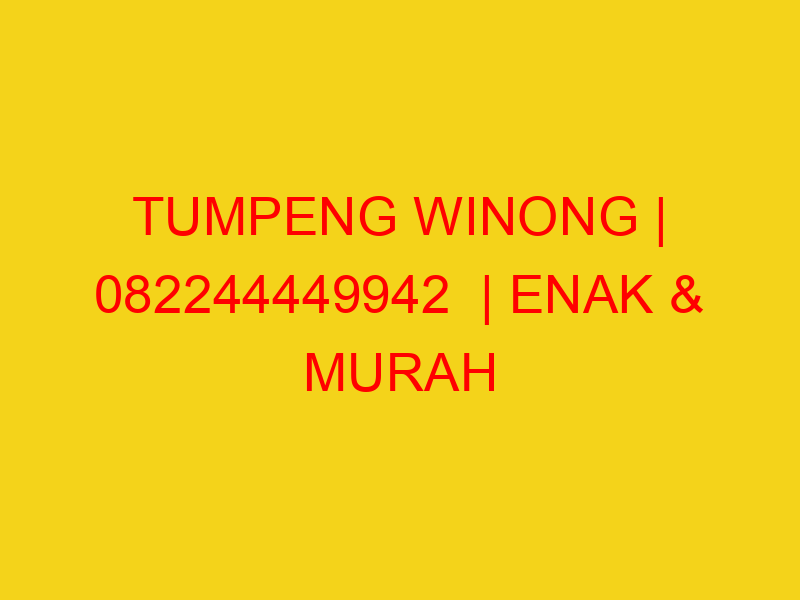 TUMPENG WINONG | 082244449942  | ENAK & MURAH