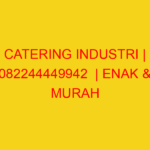 CATERING INDUSTRI | 082244449942  | ENAK & MURAH