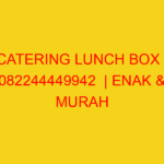 CATERING LUNCH BOX | 082244449942  | ENAK & MURAH