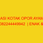NASI KOTAK OPOR AYAM | 082244449942  | ENAK & MURAH
